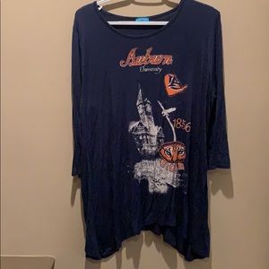 P.MICHAEL Auburn Tigers Jeweled Shirt